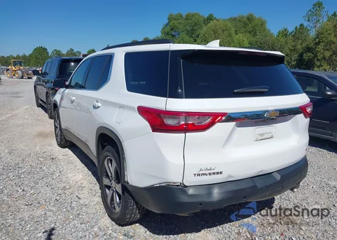 2021 Chevrolet Traverse Fwd Lt Leather из США, поврежденный, VIN 1GNERHKWXMJ105275